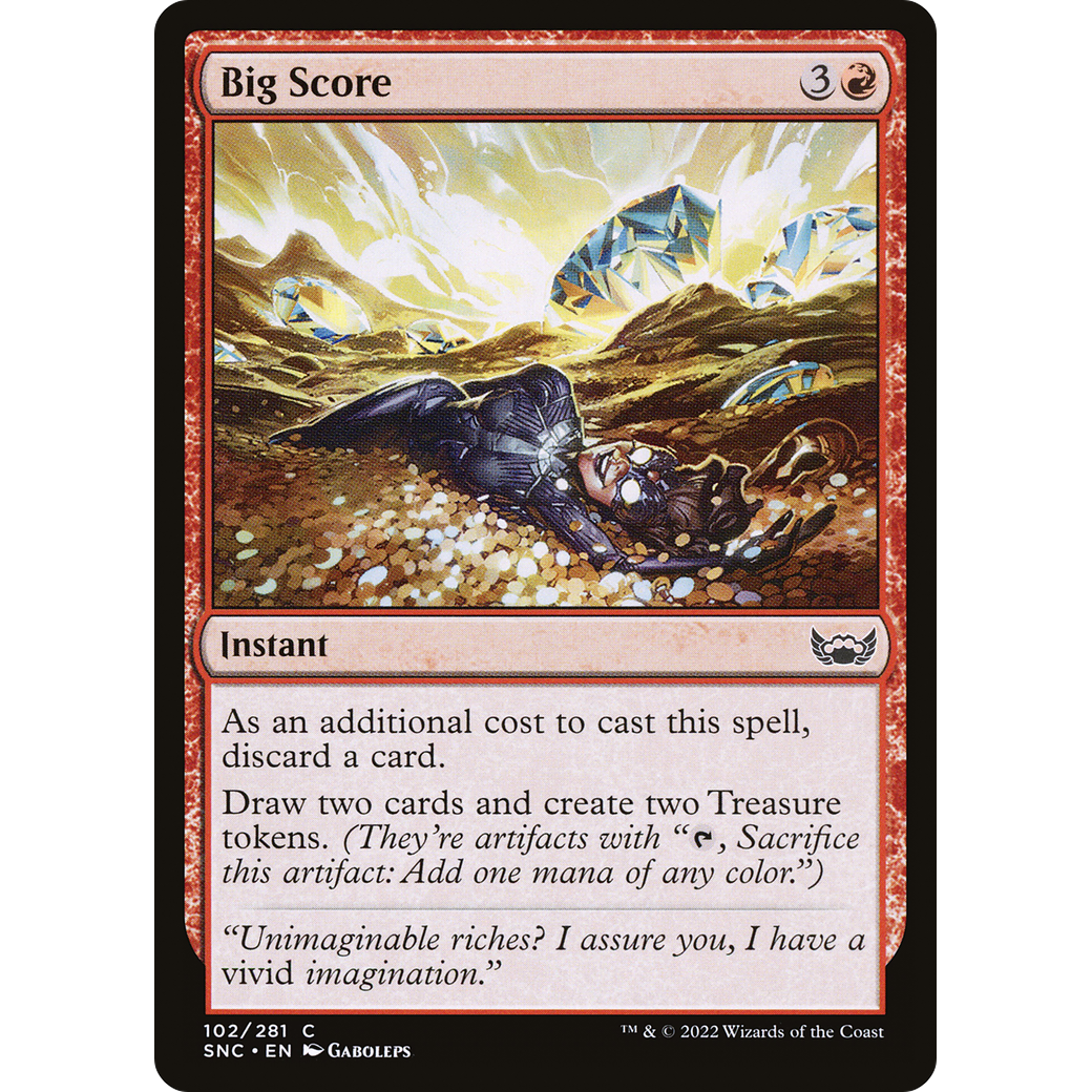 Big Score (SNC-102) - Streets of New Capenna Foil