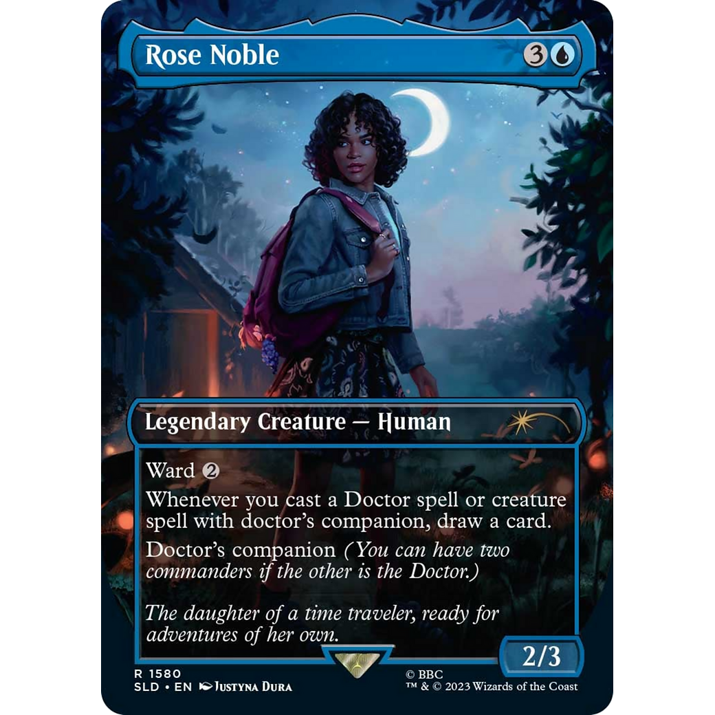 Rose Noble (SLD-1580) - Secret Lair Drop (Borderless) Foil