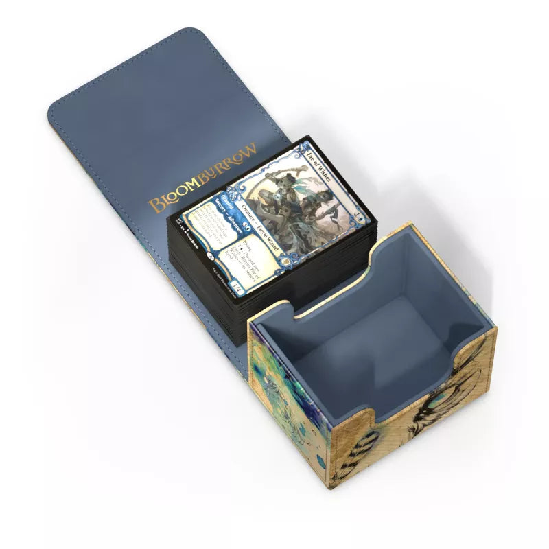 Magic The Gathering: 100+ Sidewinder Deck Case - Bloomburrow Series: Maha, Its Feathers Night