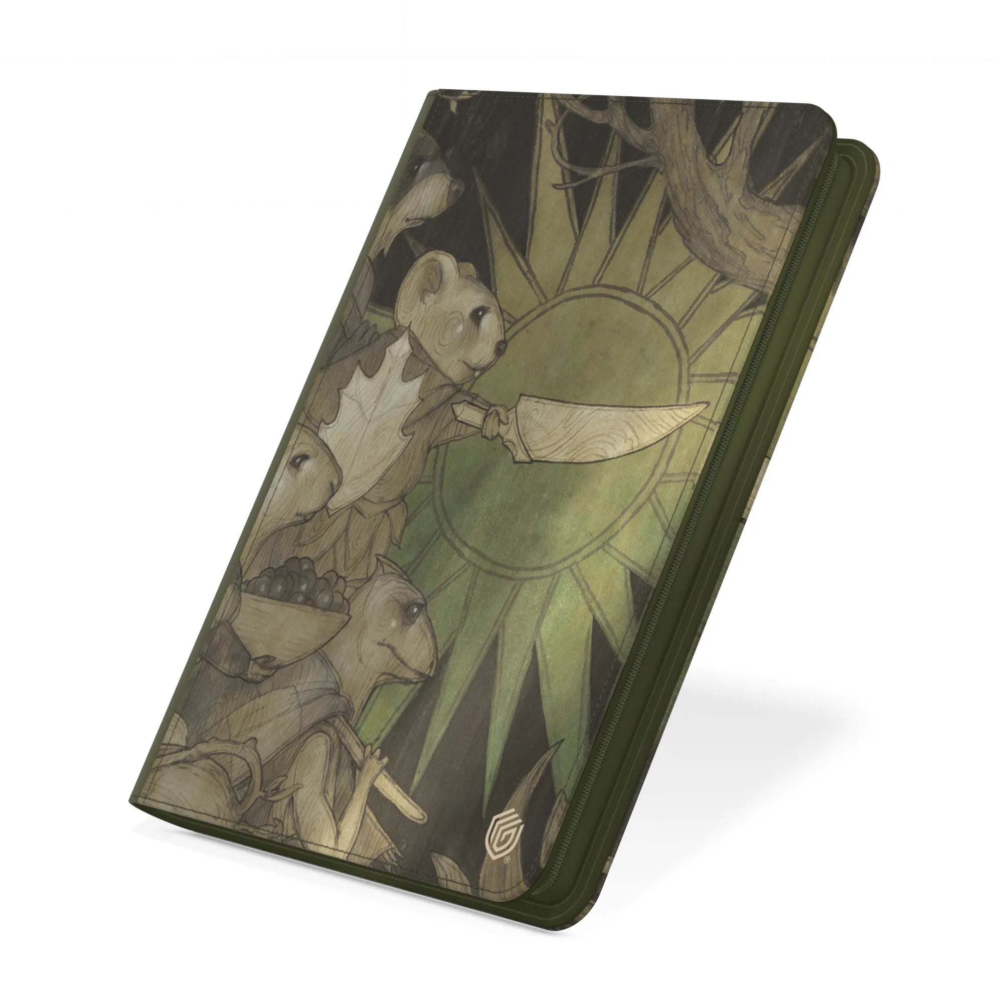 Magic The Gathering: 360 Xenoskin Zipfolio - Bloomburrow: Season Of Gathering