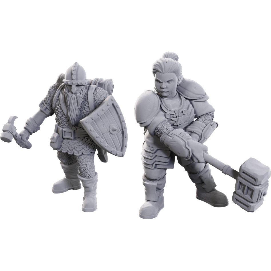 Dungeons & Dragons: Limited Edition 50th Anniversary - Dwarves Miniatures (Pre-Order)