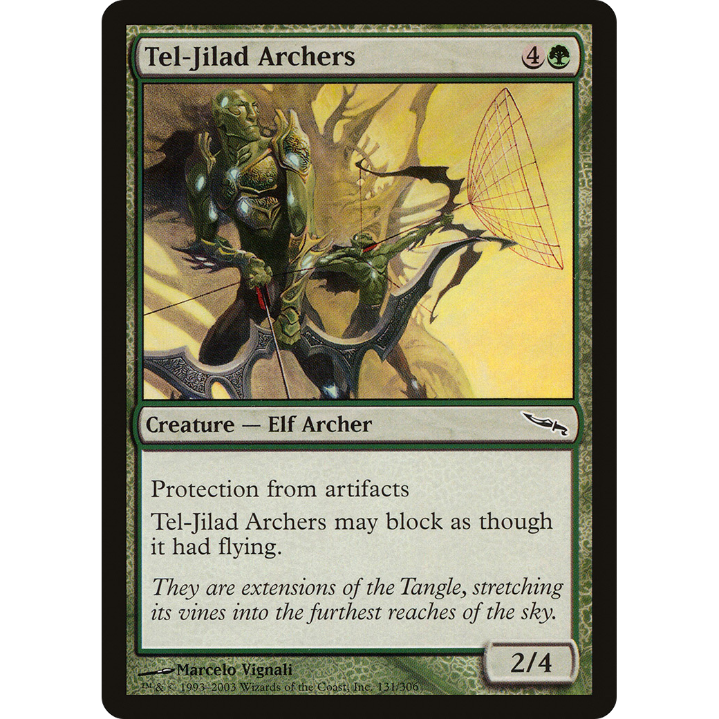 Tel-Jilad Archers (MRD-131) - Mirrodin Foil