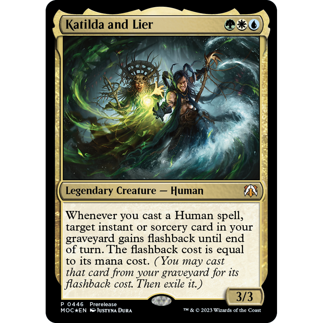 Katilda and Lier (PRE-446) - March of the Machine Commander