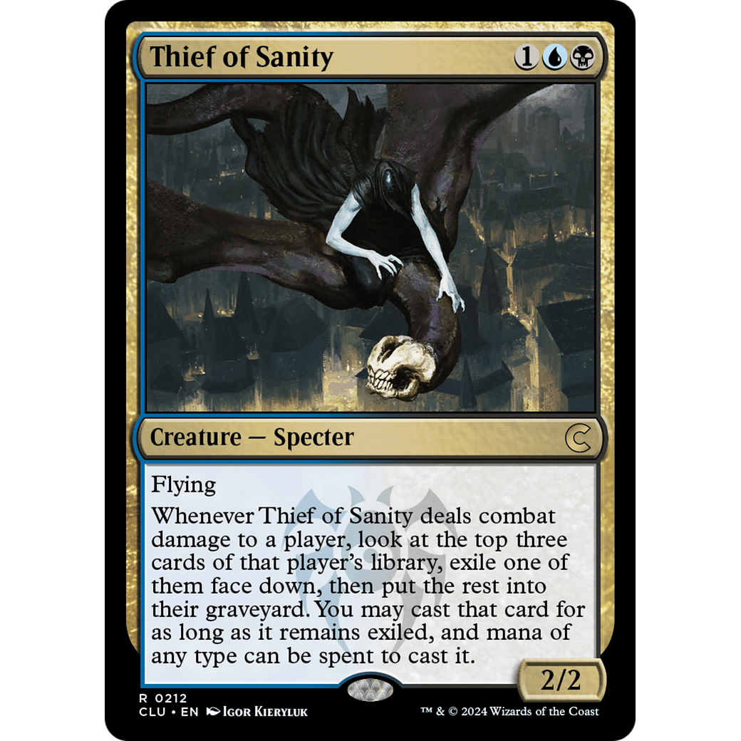 Thief of Sanity (CLU-212) - Ravnica: Clue Edition