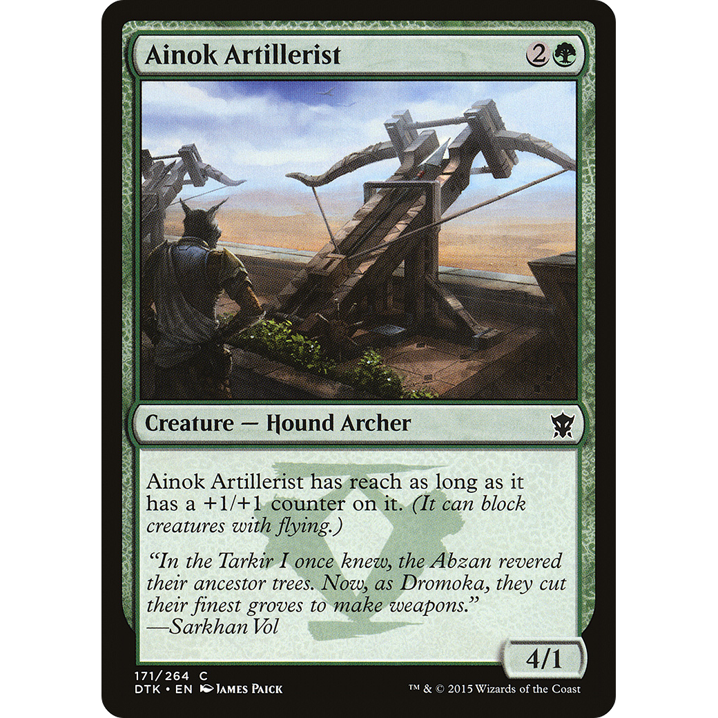 Ainok Artillerist (DTK-171) - Dragons of Tarkir