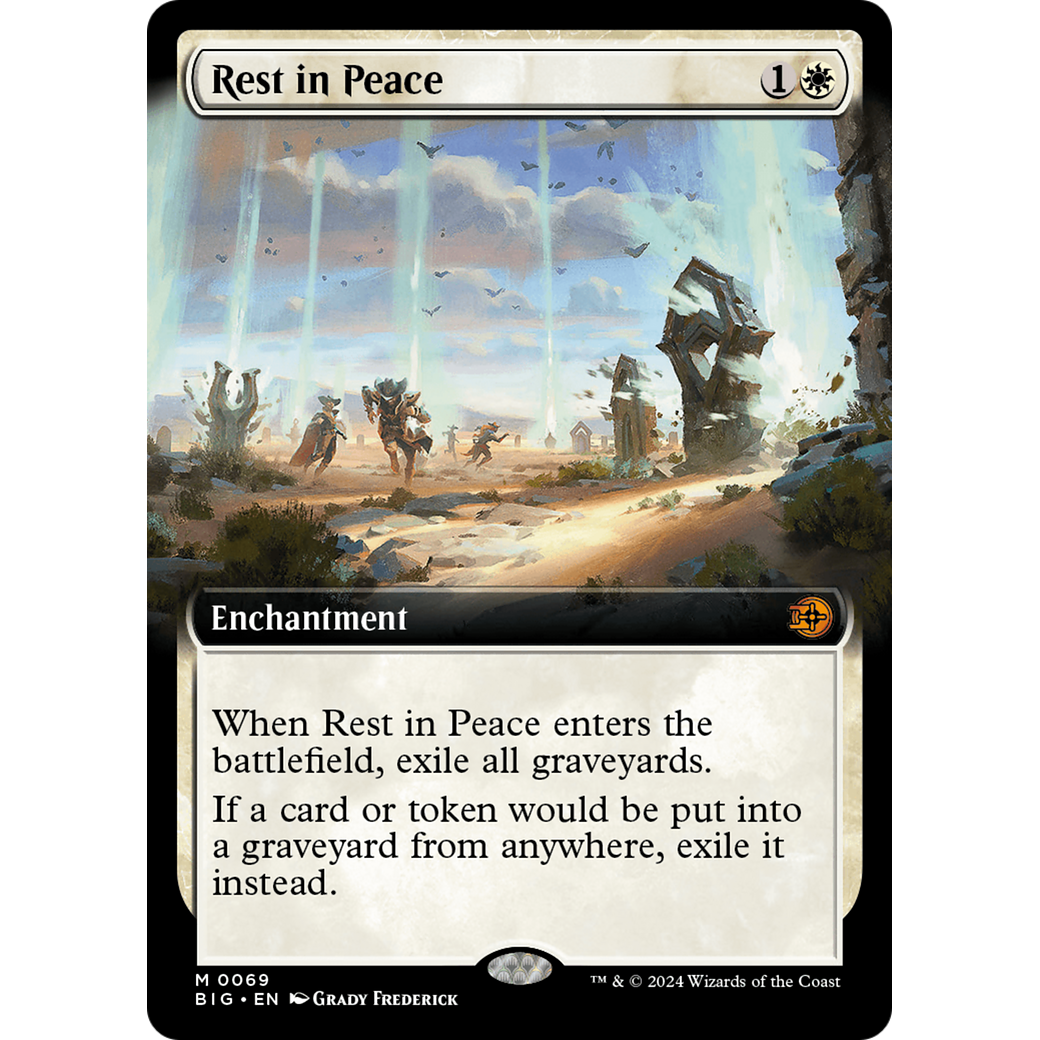 Rest in Peace (Extended Art) (BIG-069) - The Big Score: (Extended Art) Foil