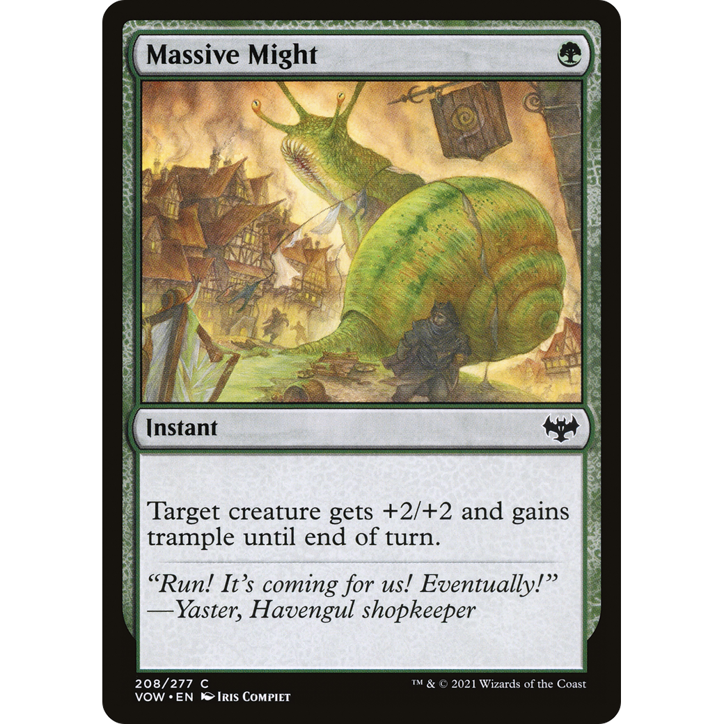 Massive Might (VOW-208) - Innistrad: Crimson Vow