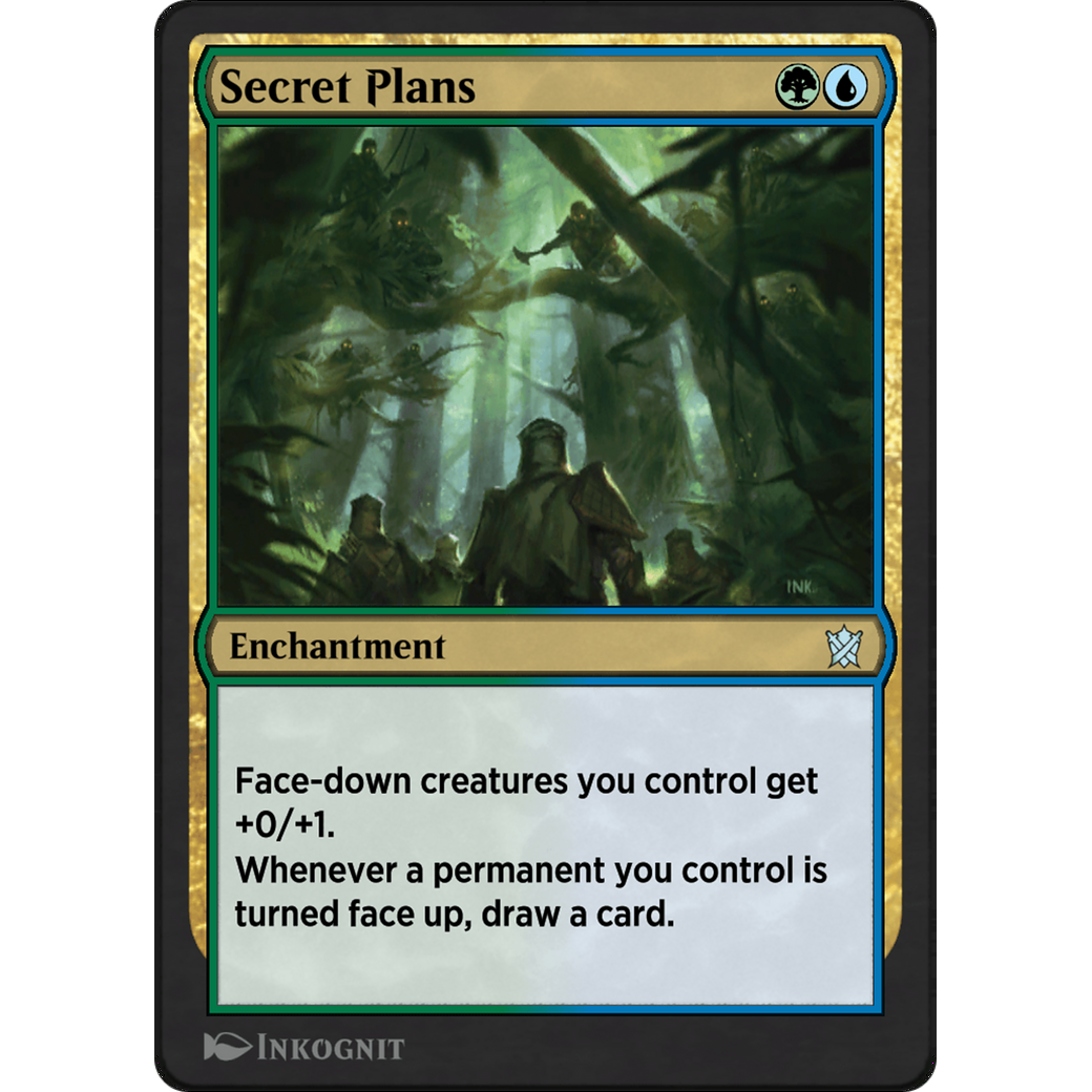 Secret Plans (KTK-198Y) - Khans of Tarkir