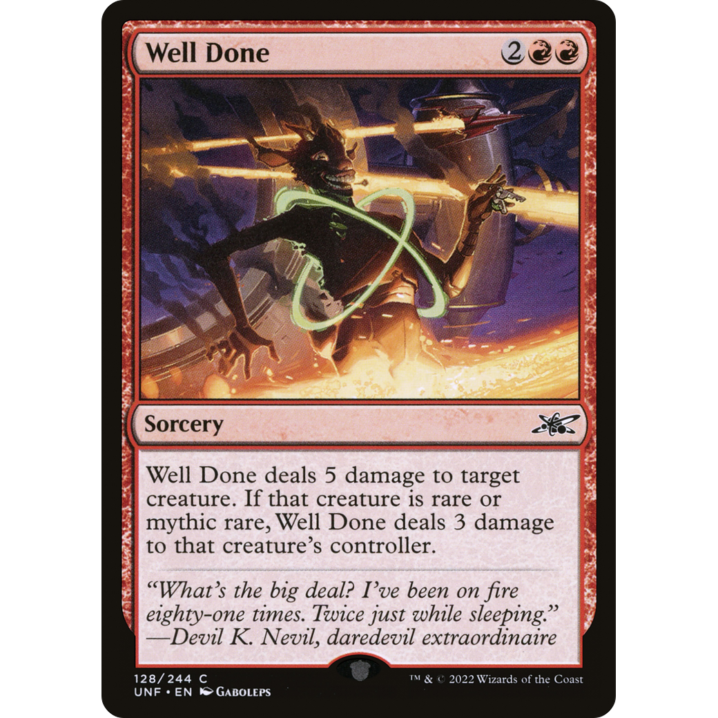 Well Done (UNF-128) - Unfinity