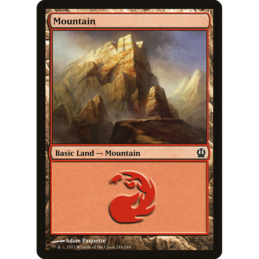 Mountain (244) (THS-244) - Theros