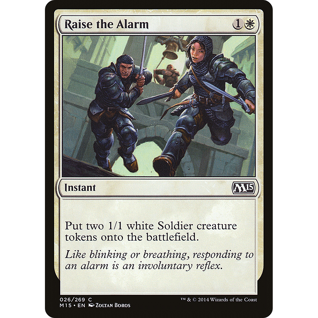 Raise the Alarm (M15-026) - Magic 2015