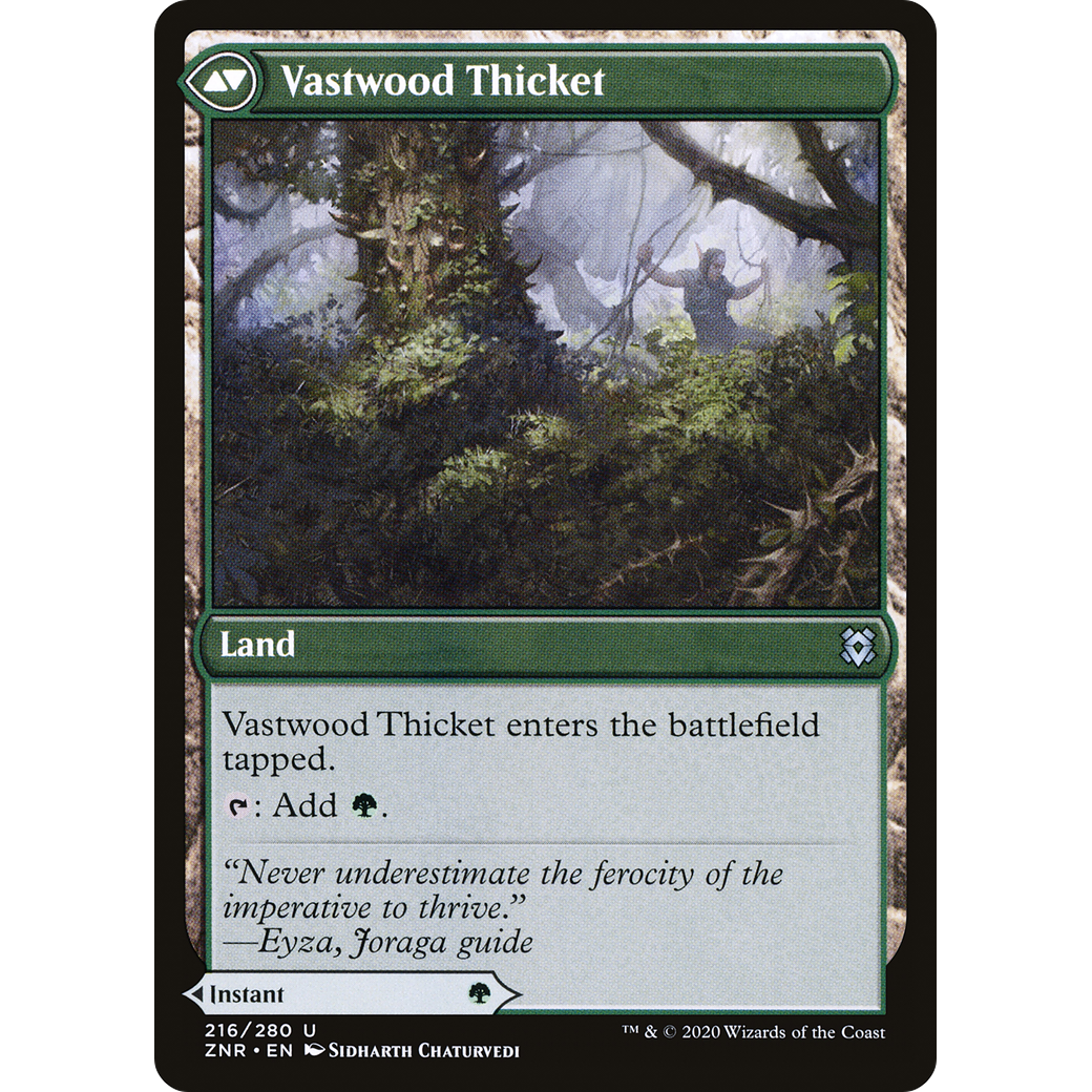 Vastwood Fortification (ZNR-216) - Zendikar Rising Foil