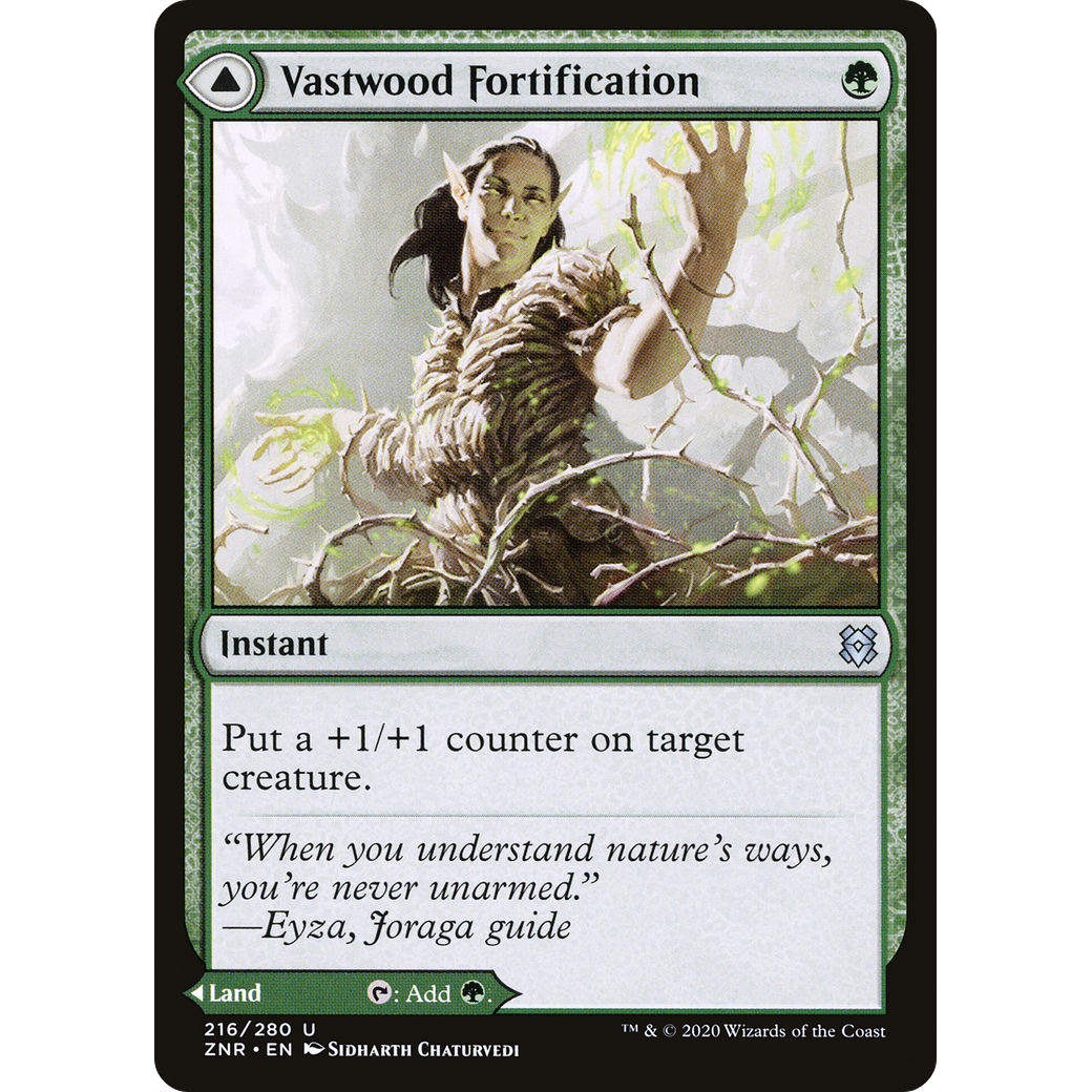 Vastwood Fortification (ZNR-216) - Zendikar Rising Foil