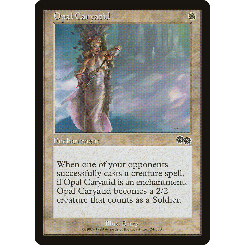 Opal Caryatid (USG-024) - Urza's Saga