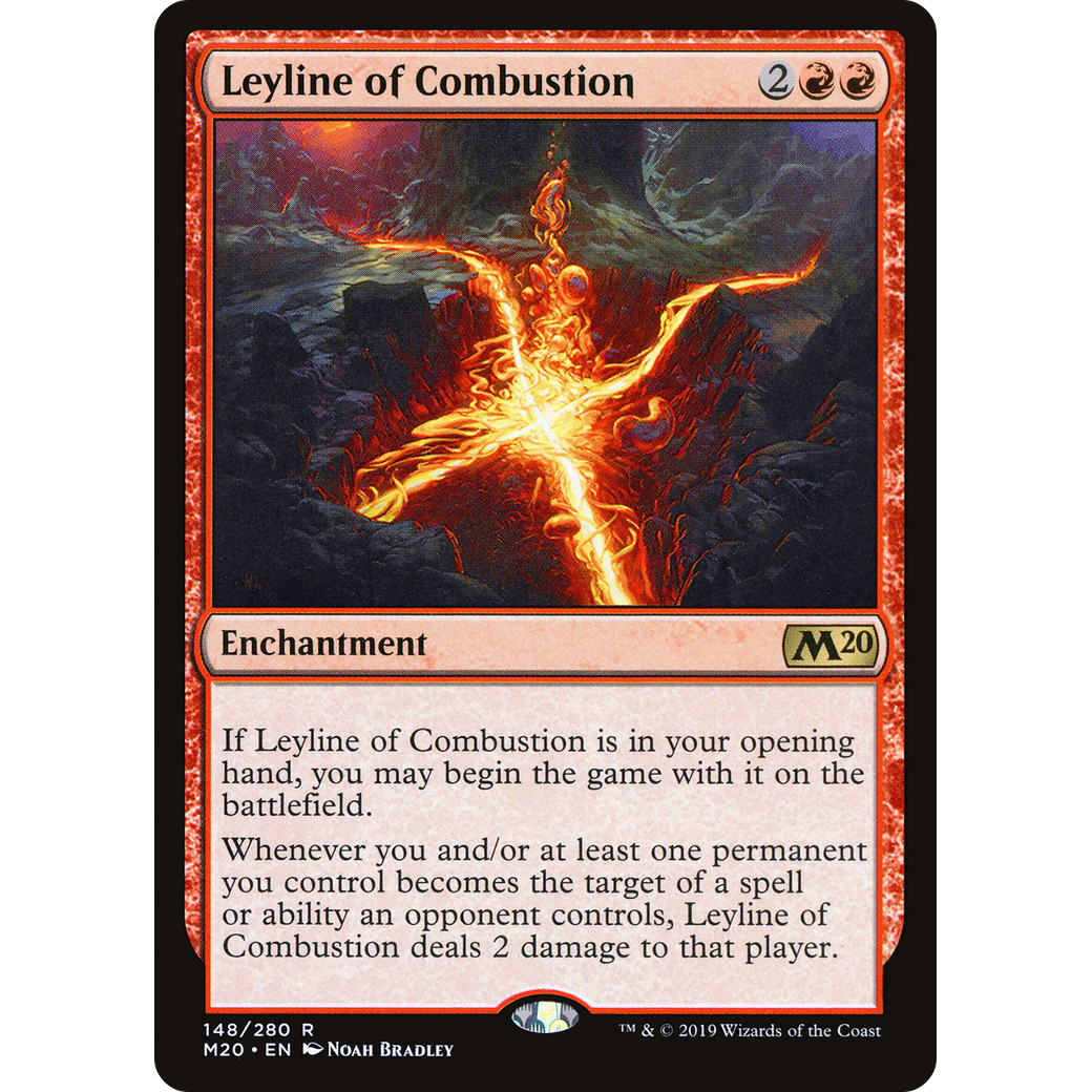 Leyline of Combustion (M20-148) - Core Set 2020