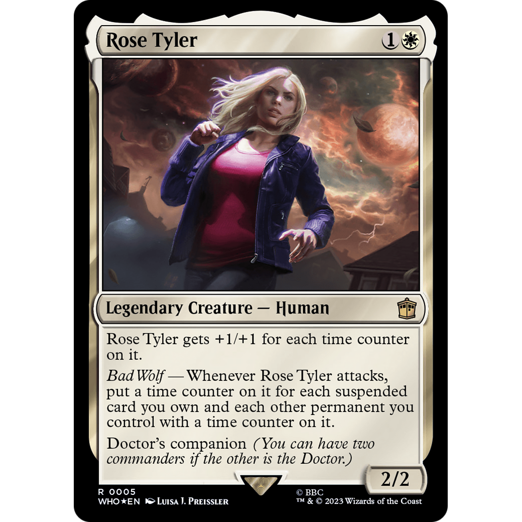 Rose Tyler (WHO-005) - Doctor Who Foil