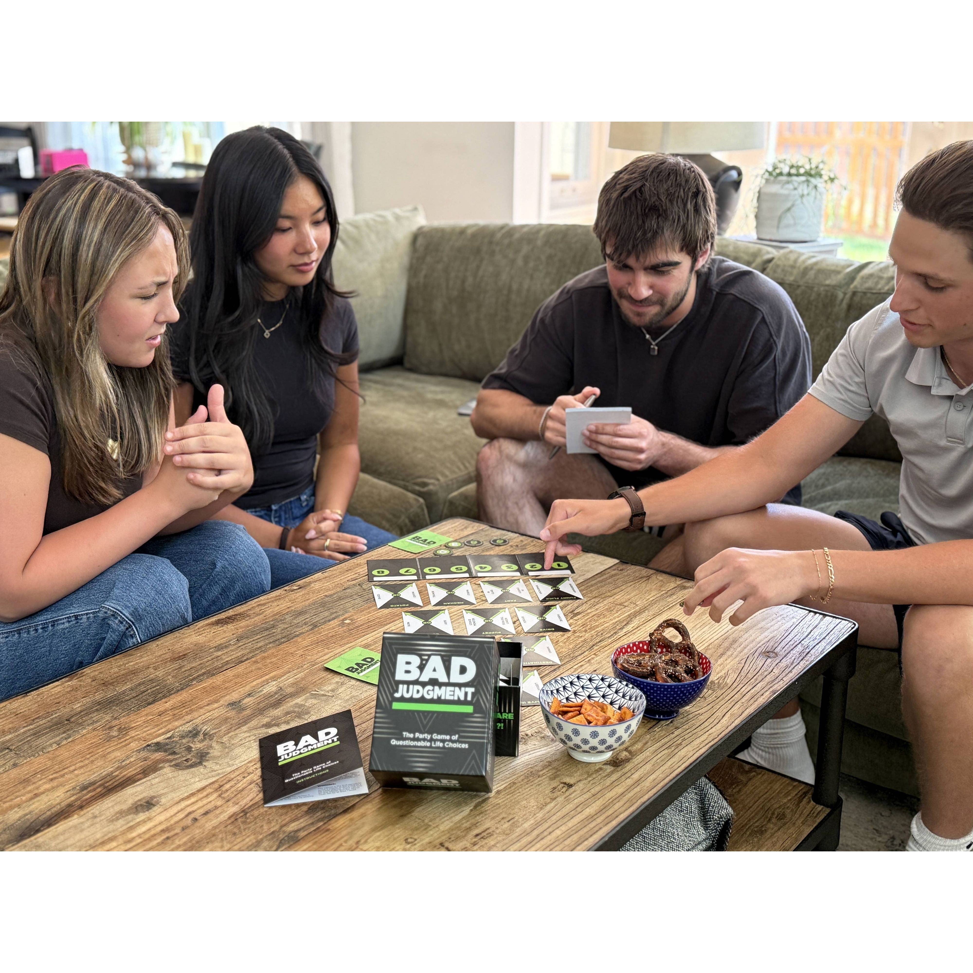 BAD JUDGMENT: Party Game of Questionable Life Choices