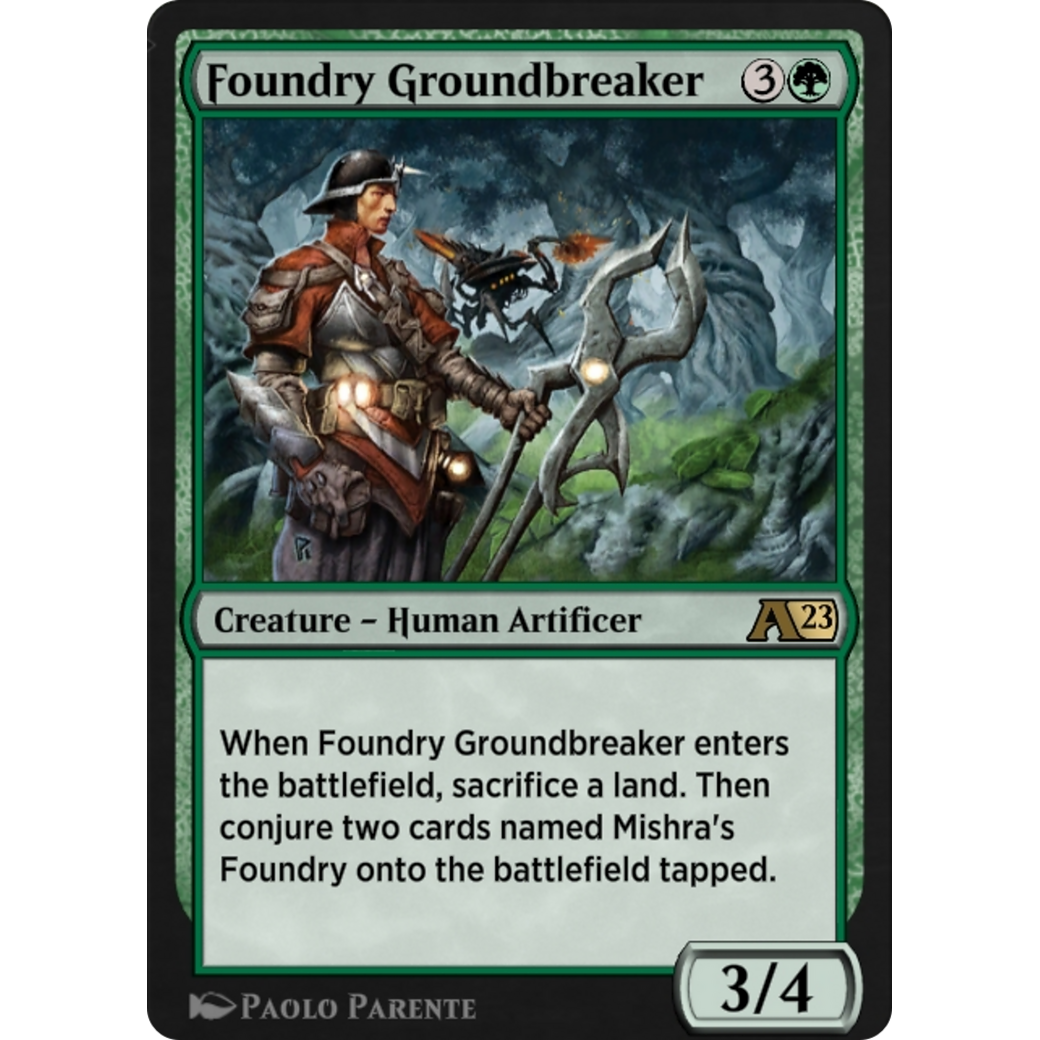 Foundry Groundbreaker (YBRO-013) - Alchemy: The Brothers' War