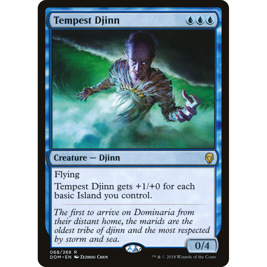 Tempest Djinn (DOM-068) - Dominaria