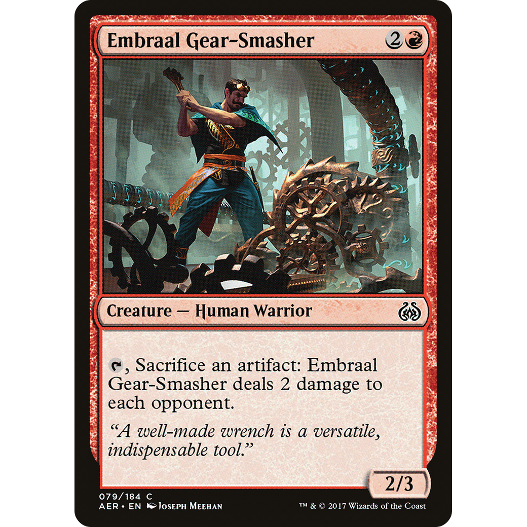 Embraal Gear-Smasher (AER-079) - Aether Revolt