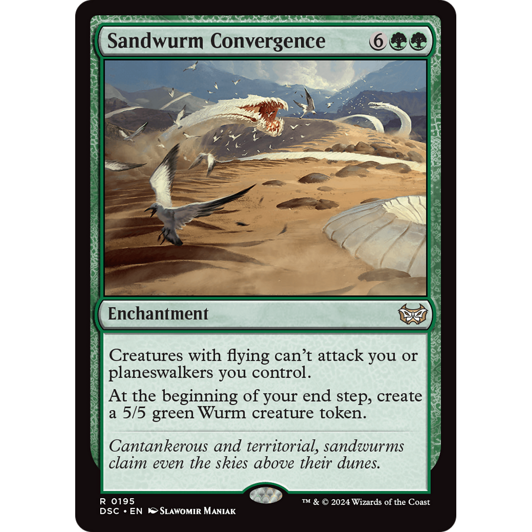 Sandwurm Convergence (DSC-195) - Duskmourn: House of Horror Commander