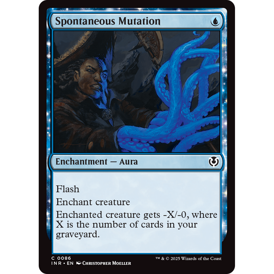 Spontaneous Mutation (INR-086) - Innistrad Remastered: (enchantment)