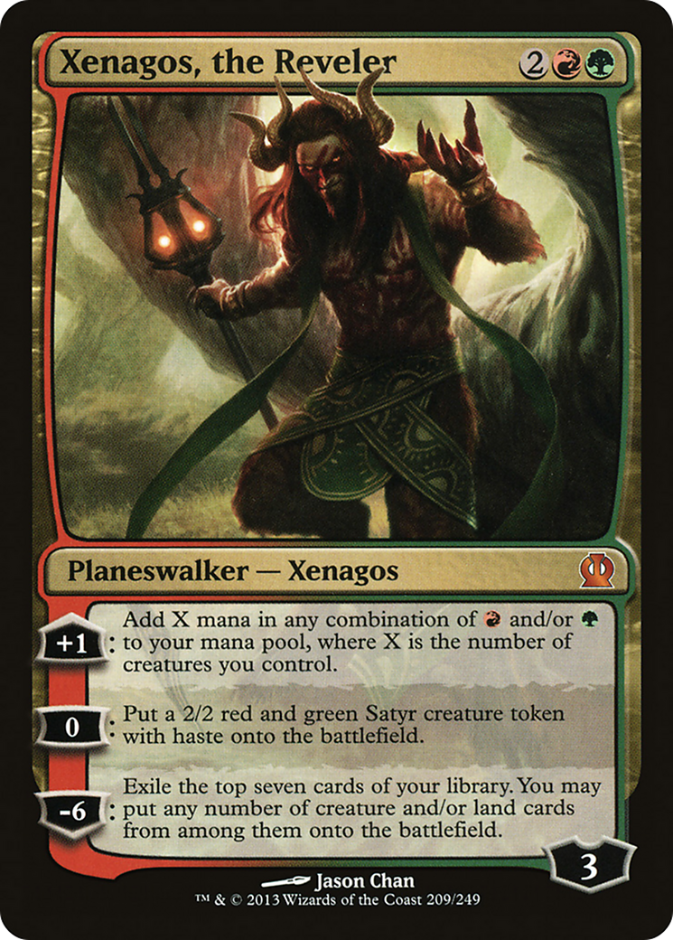 Xenagos, the Reveler (THS-209) - Theros