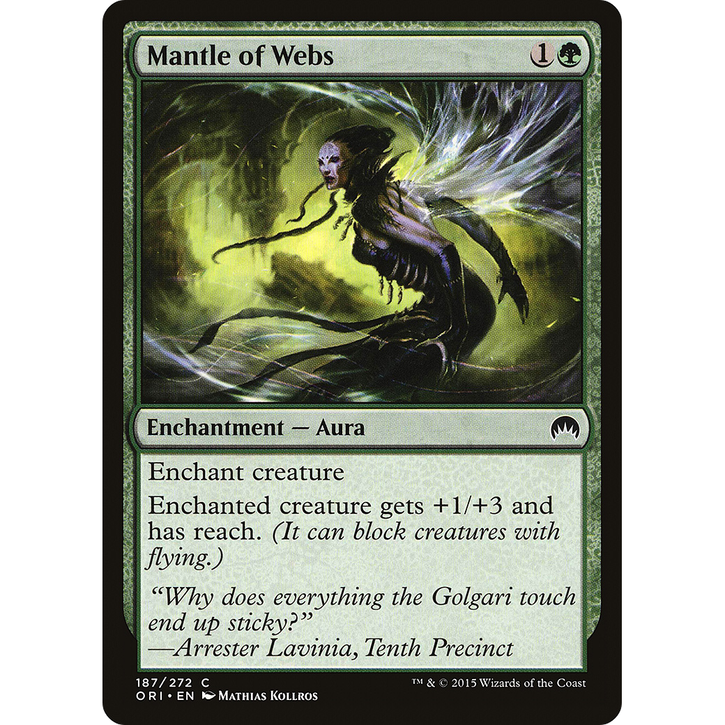 Mantle of Webs (ORI-187) - Magic Origins