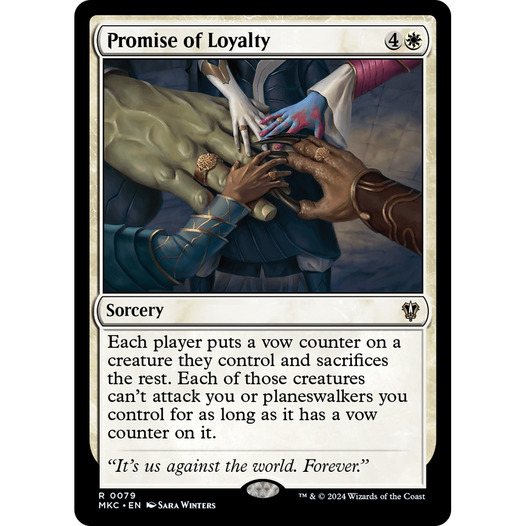 Promise of Loyalty (MKC-079) - Murders at Karlov Manor Commander