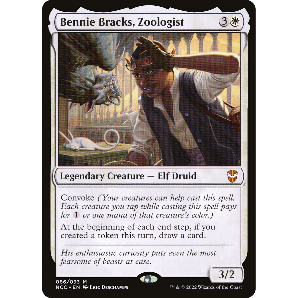 Bennie Bracks, Zoologist (NCC-086) - New Capenna Commander Foil