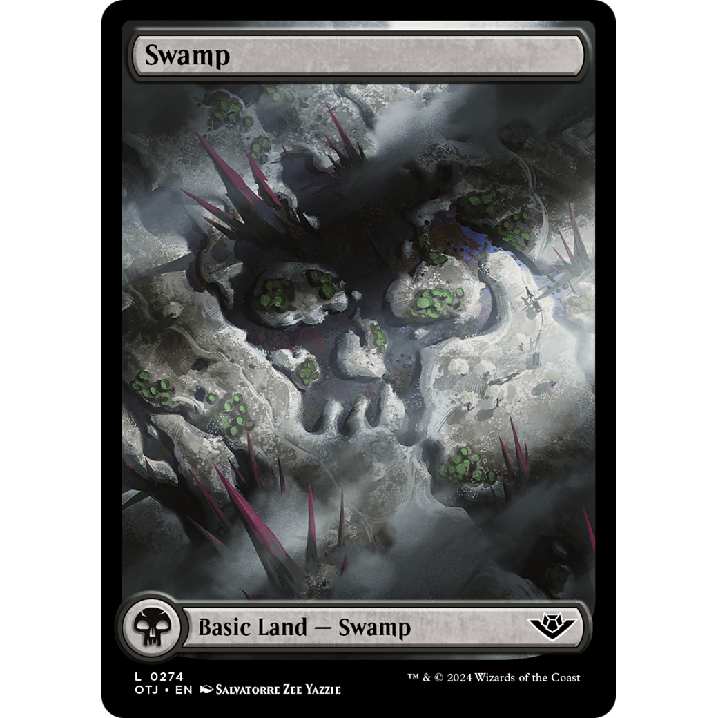 Swamp (OTJ-274) - Outlaws of Thunder Junction Foil