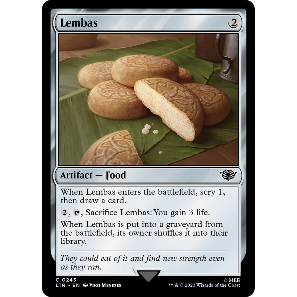 Lembas (LTR-243) - The Lord of the Rings: Tales of Middle-earth Foil
