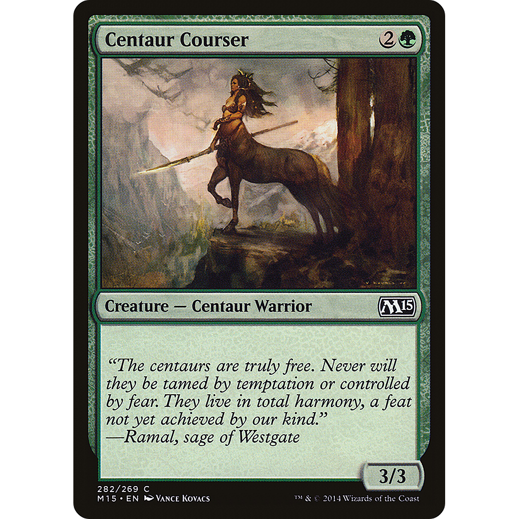 Centaur Courser (M15-282) - Magic 2015 Foil