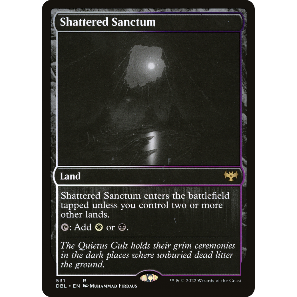 Shattered Sanctum (DBL-531) - Innistrad: Double Feature Foil