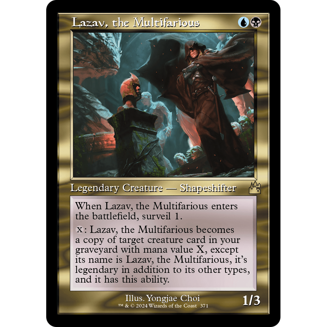 Lazav, the Multifarious (RVR-371) - Ravnica Remastered