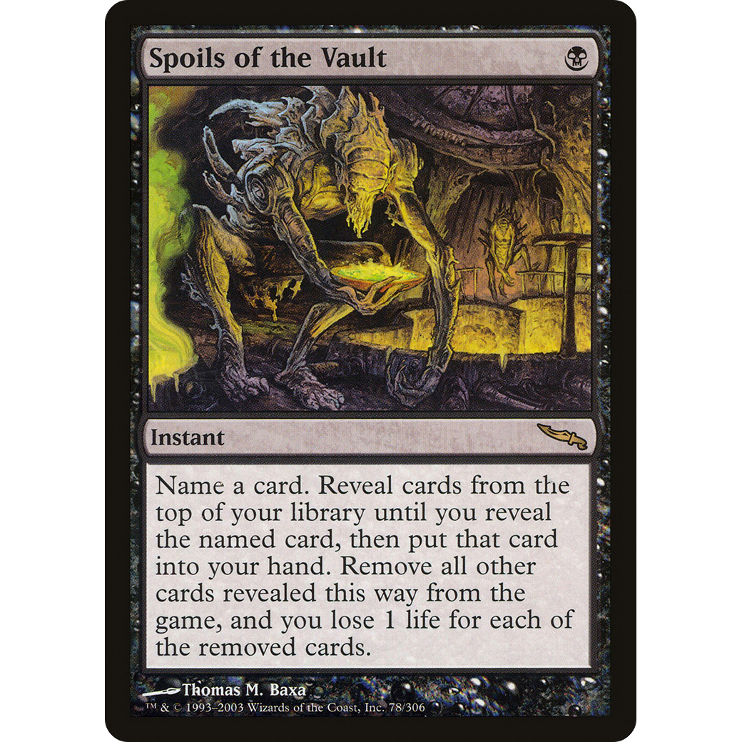 Spoils of the Vault (MRD-078) - Mirrodin