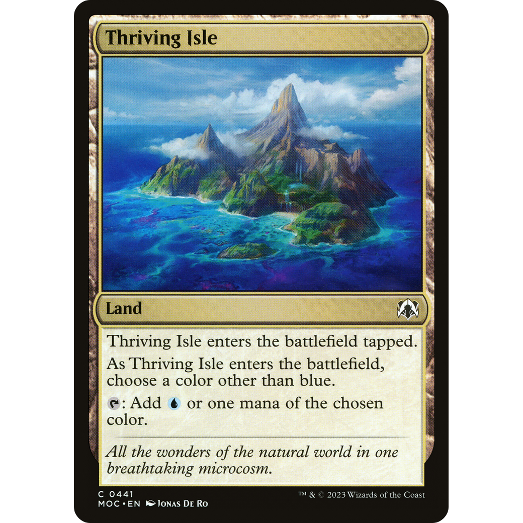 Thriving Isle (MOC-441) - March of the Machine Commander