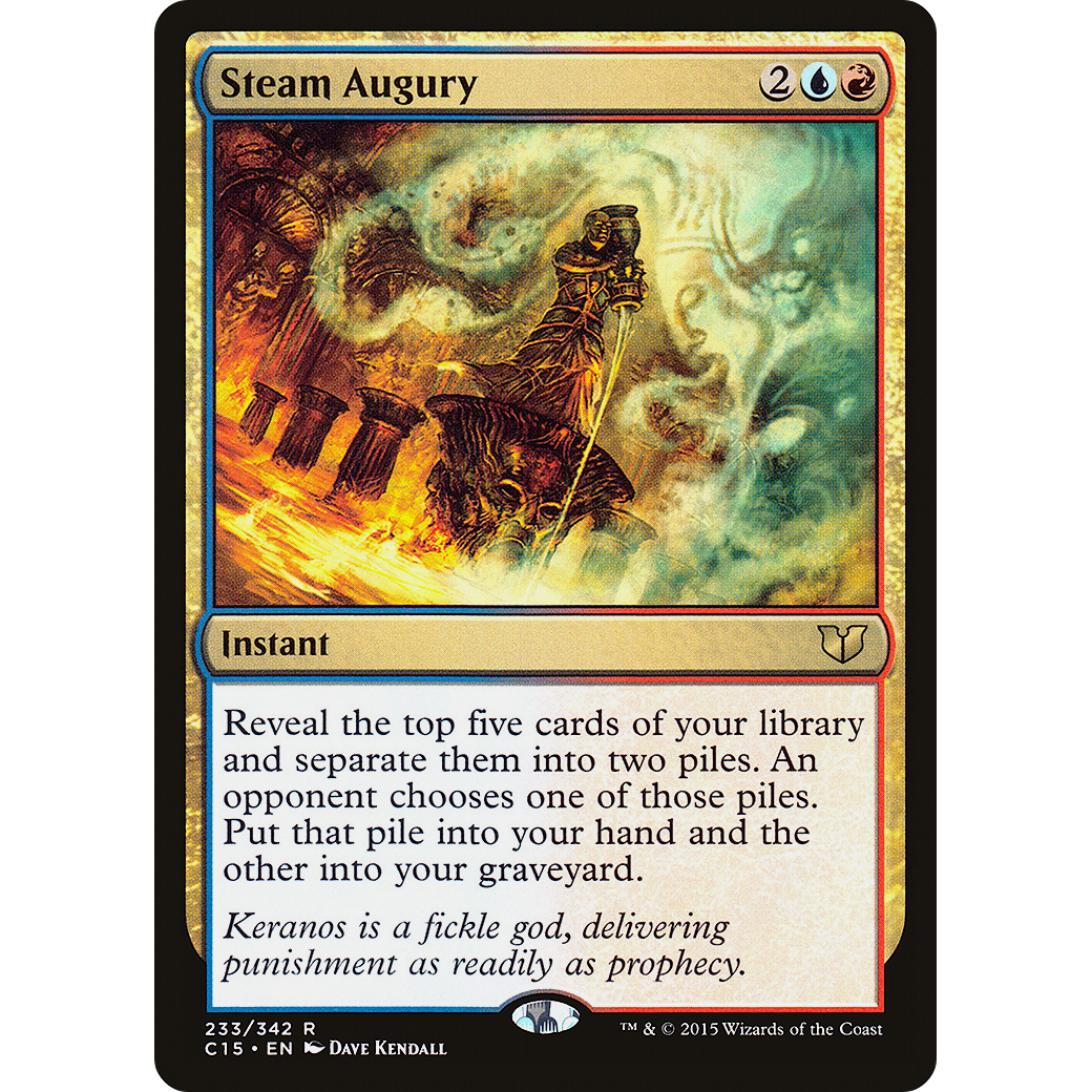 Steam Augury (C15-233) - Commander 2015