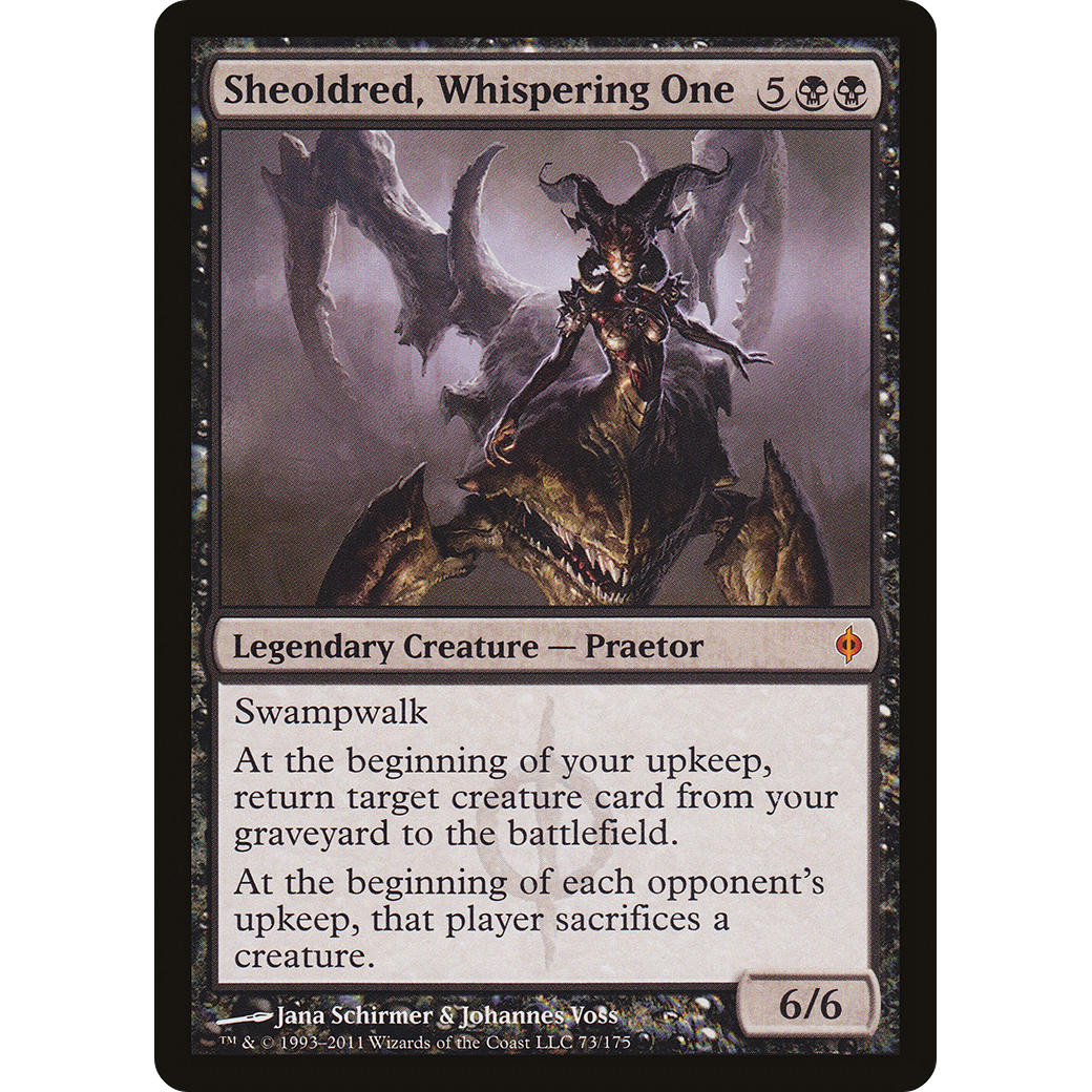 Sheoldred, Whispering One (NPH-073) - New Phyrexia