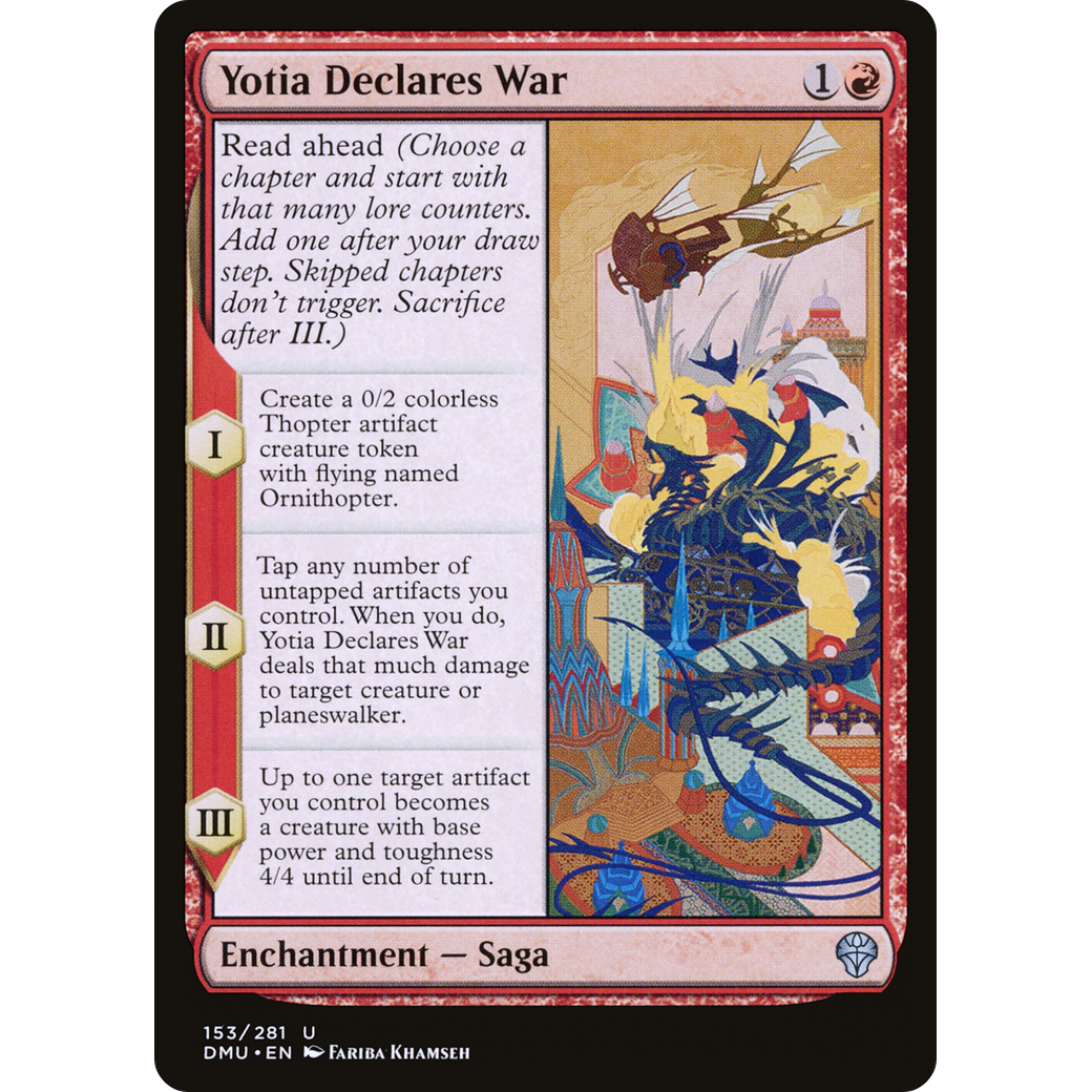 Yotia Declares War (DMU-153) - Dominaria United Foil