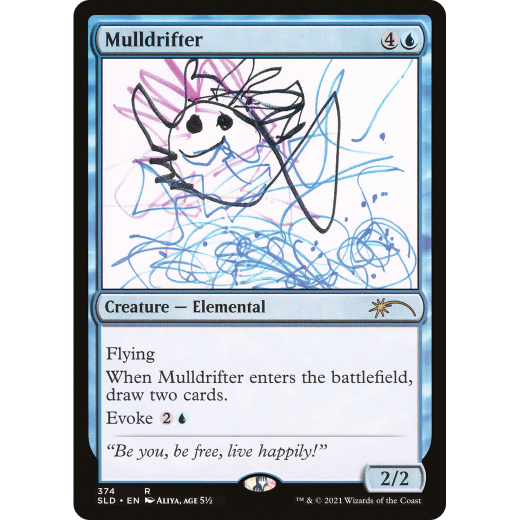 Mulldrifter (374) (SLD-374) - Secret Lair Drop Foil