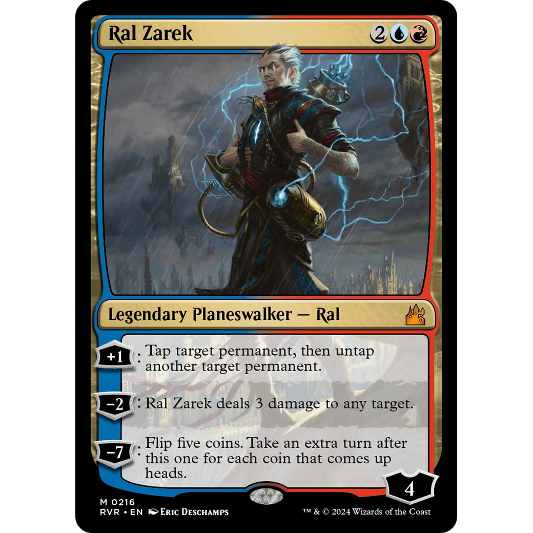 Ral Zarek (RVR-216) - Ravnica Remastered