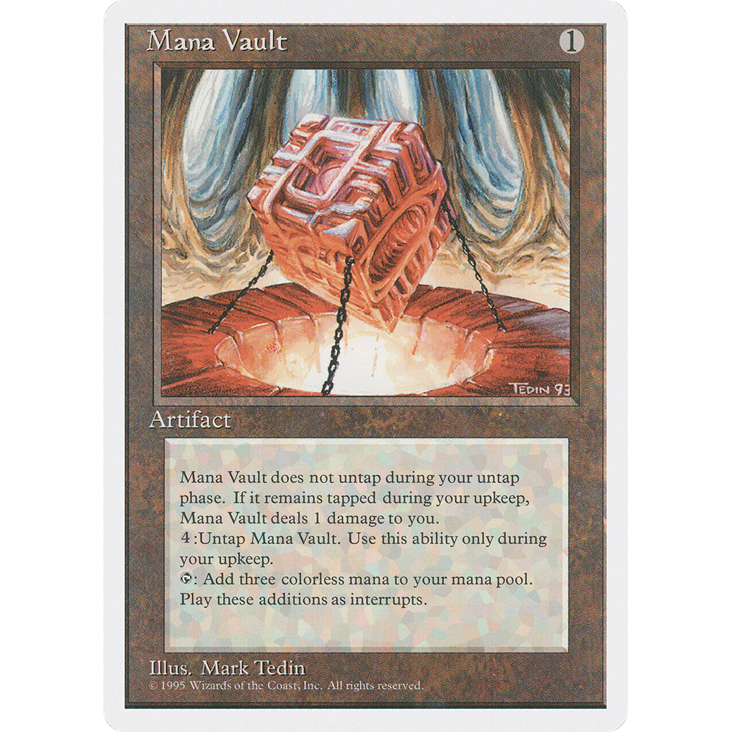 Mana Vault (4ED-352) - Fourth Edition