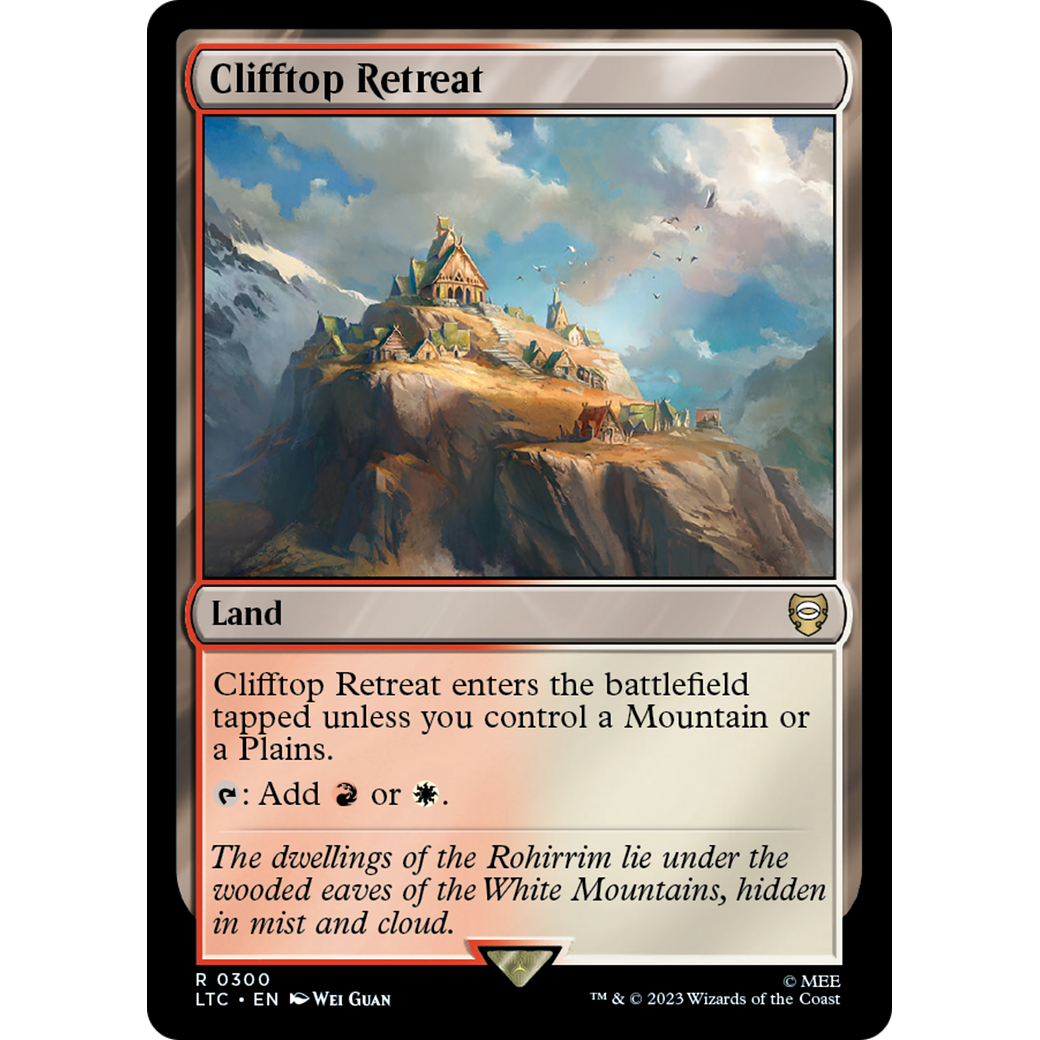 Clifftop Retreat (LTC-300) - Tales of Middle-earth Commander