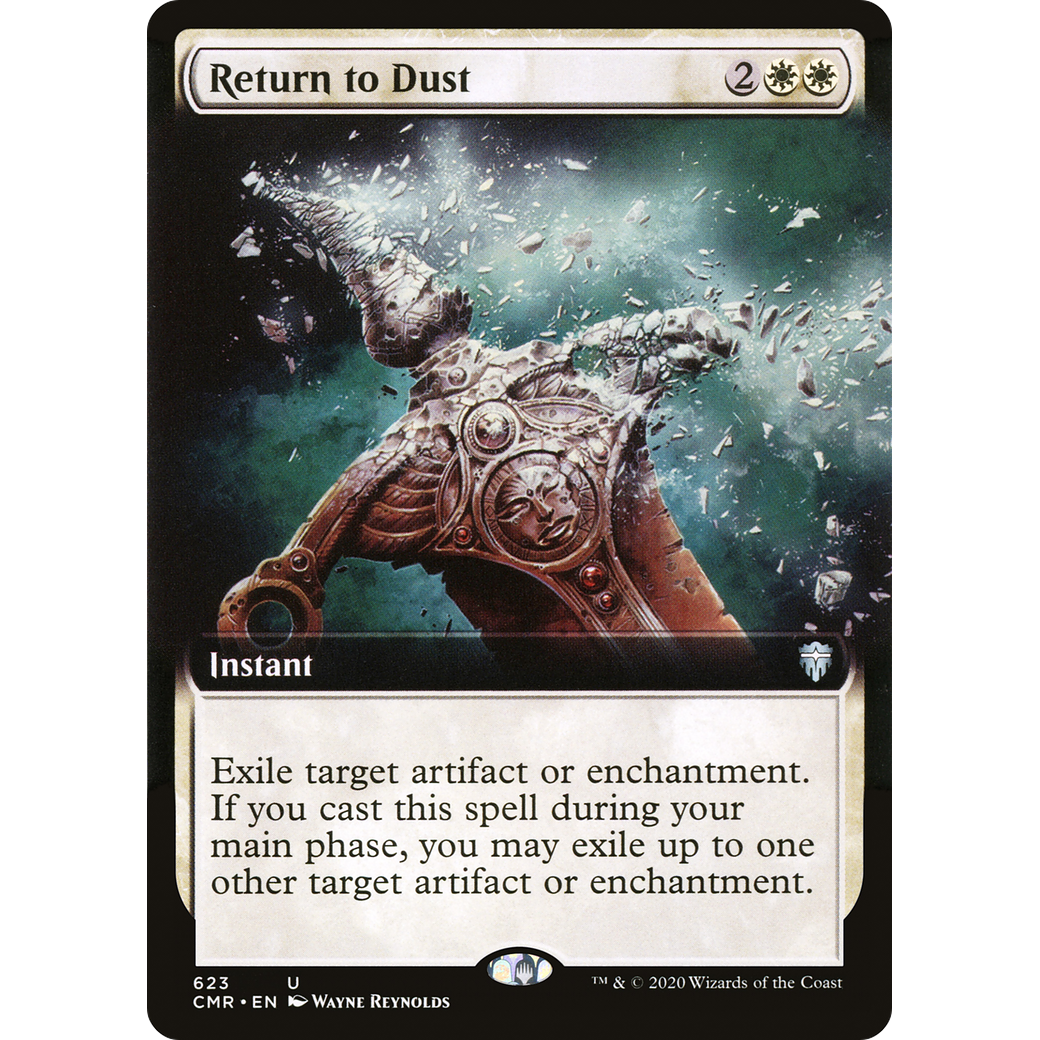 Return to Dust (Extended Art) (CMR-623) - Commander Legends: (Extended Art) Foil