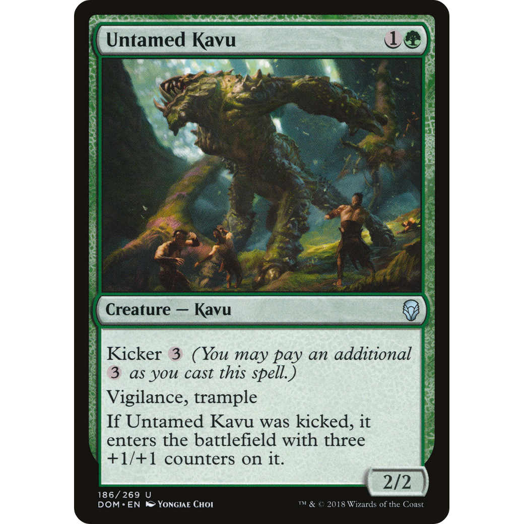 Untamed Kavu (DOM-186) - Dominaria