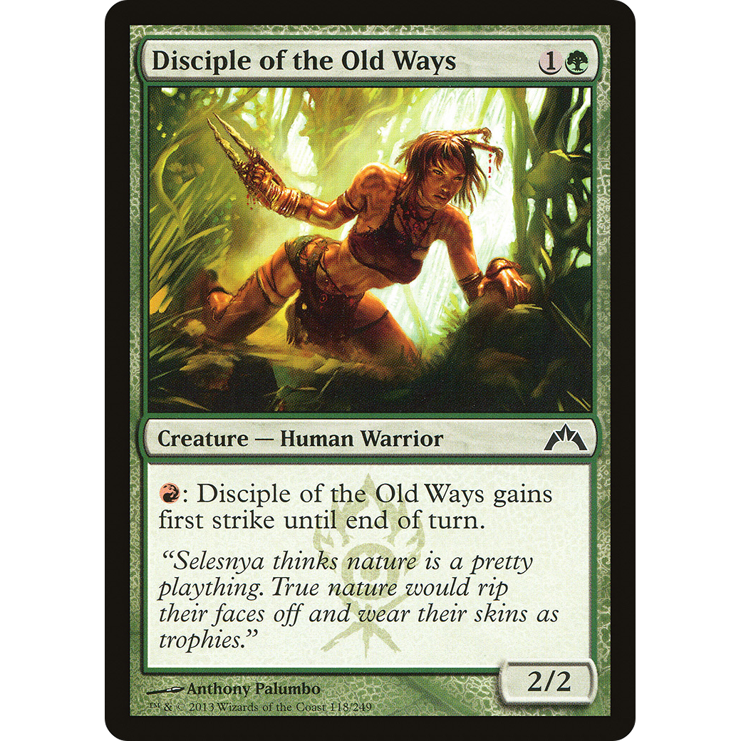 Disciple of the Old Ways (GTC-118) - Gatecrash