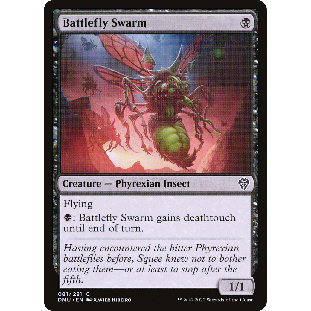 Battlefly Swarm (DMU-081) - Dominaria United Foil