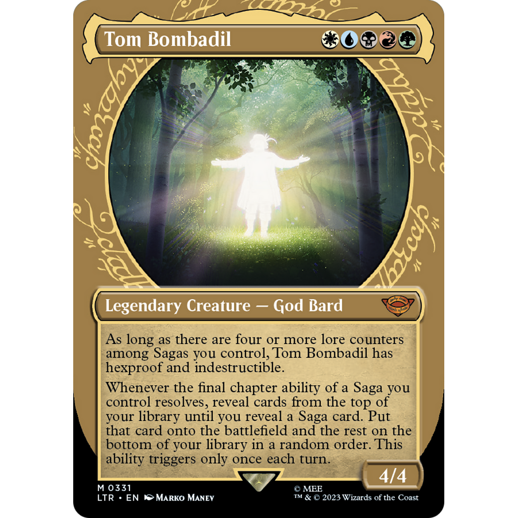 Tom Bombadil (LTR-331) - The Lord of the Rings: Tales of Middle-earth: (Showcase) (Borderless) Foil