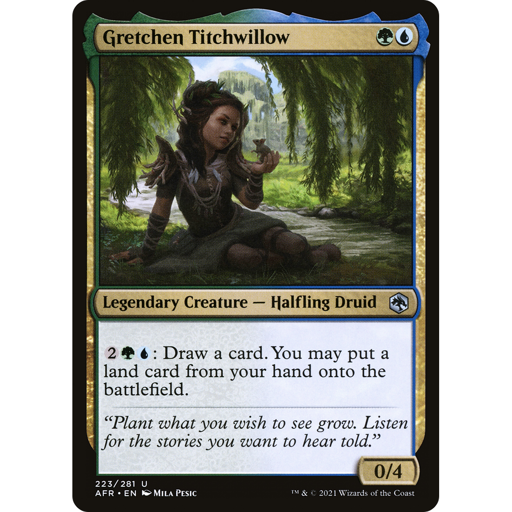 Gretchen Titchwillow (AFR-223) - Adventures in the Forgotten Realms